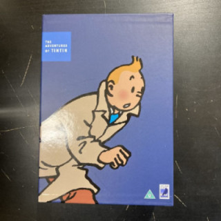 Adventures Of Tintin - The Complete Collection 10DVD (M-/M-) -animaatio- (ei suomenkielistä tekstitystä)