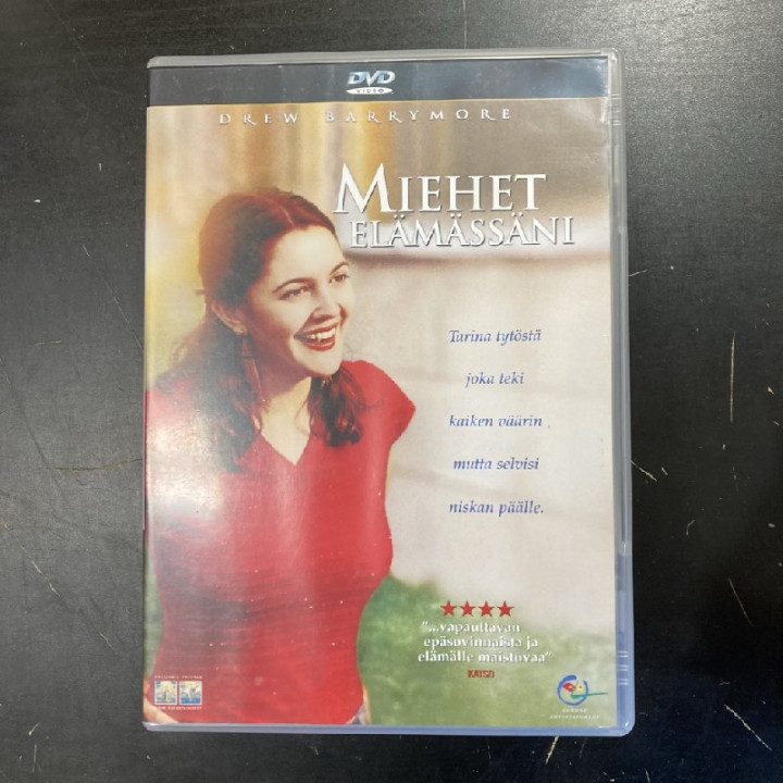 Miehet elämässäni DVD (VG+/M-) -draama/komedia-