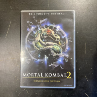 Mortal Kombat 2 DVD (VG+/M-) -toiminta-