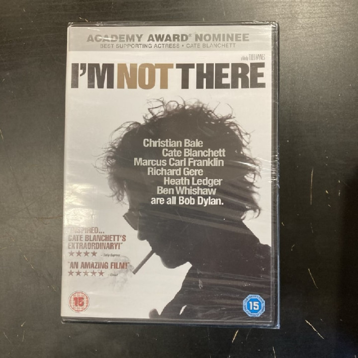 I'm Not There DVD (avaamaton) -draama- (ei suomenkielistä tekstitystä)