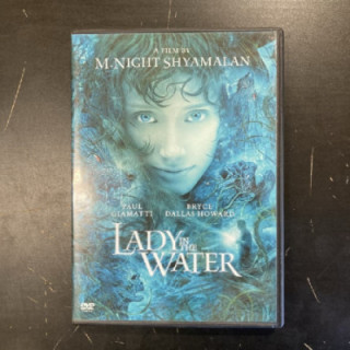 Lady In The Water DVD (M-/M-) -jännitys/fantasia-
