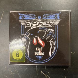 Enforcer - Live By Fire (limited edition) CD+DVD (VG-VG+/VG+) -heavy metal-