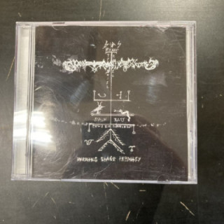 Dead Reptile Shrine - Burning Black Infinity (limited edition) CD (VG+/VG+) -black metal-
