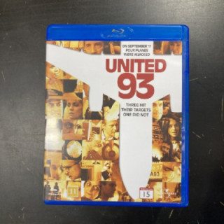 United 93 Blu-ray (M-/M-) -toiminta/draama-