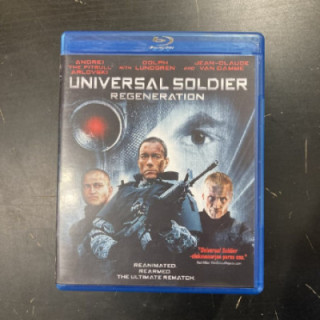 Universal Soldier - Regeneration Blu-ray (M-/M-) -toiminta/sci-fi-