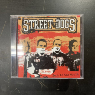 Street Dogs - Back To The World CD (VG+/M-) -punk rock-