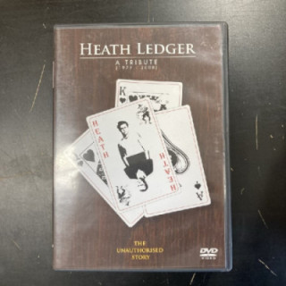 Heath Ledger - A Tribute (1979-2008) DVD (M-/M-) -dokumentti- (ei suomenkielistä tekstitystä)
