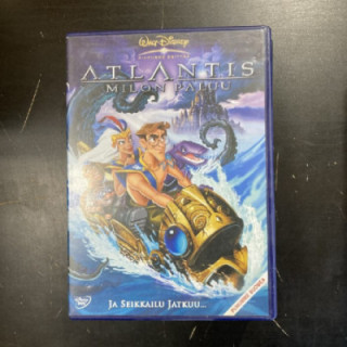 Atlantis - Milon paluu DVD (VG/M-) -animaatio-