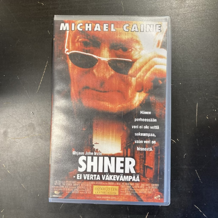 Shiner - ei verta väkevämpää VHS (VG+/M-) -jännitys/draama-