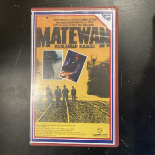 Matewan - kuoleman kaivos VHS (VG+/VG+) -draama-