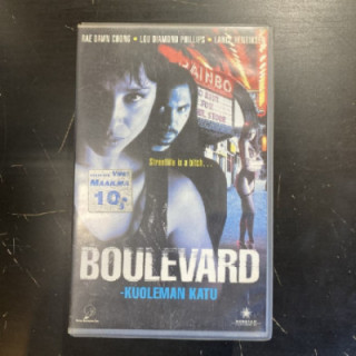 Boulevard - kuoleman katu VHS (VG+/VG+) -jännitys-