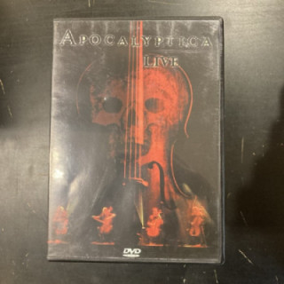 Apocalyptica - Live DVD (VG/M-) -symphonic heavy metal-