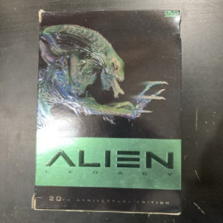 Alien Legacy (20th anniversary edition) 5DVD (M-/VG+) -kauhu/toiminta-