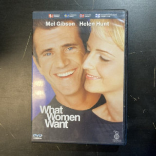 Mitä nainen haluaa DVD (VG+/M-) -komedia-