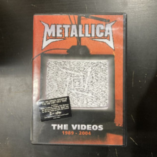 Metallica - The Videos 1989-2004 DVD (VG+/M-) -heavy metal-