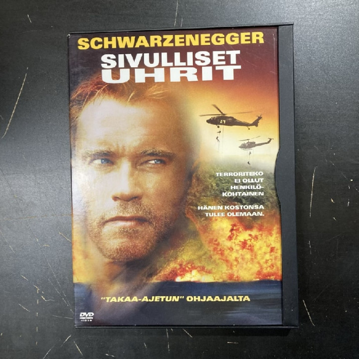 Sivulliset uhrit DVD (VG/VG+) -toiminta-