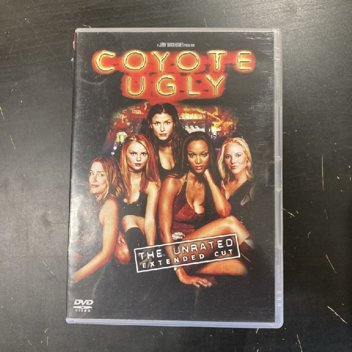 Coyote Ugly DVD (M-/M-) -komedia/draama-