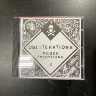 Obliterations - Poison Everything CD (VG/M-) -hardcore-