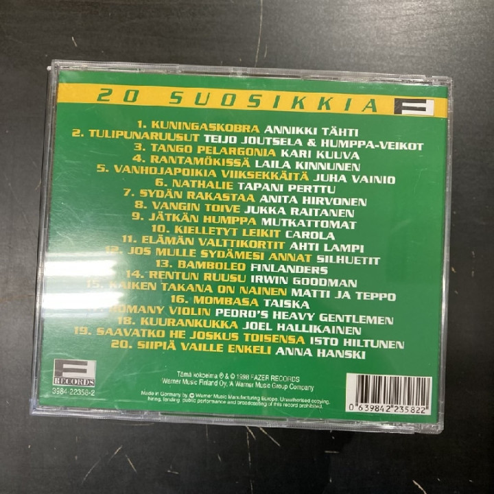 V/A - 20 suosikkia (erikoispainos) CD (M-/M-)