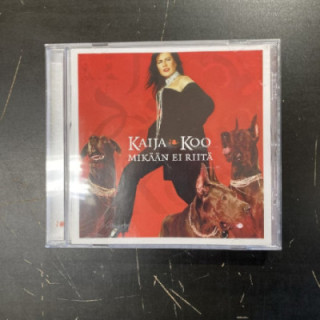 Kaija Koo - Mikään ei riitä CD (M-/VG+) -pop-