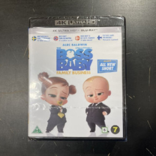 Boss Baby 2 - perhebisnes 4K Ultra HD+Blu-ray (avaamaton) -animaatio-