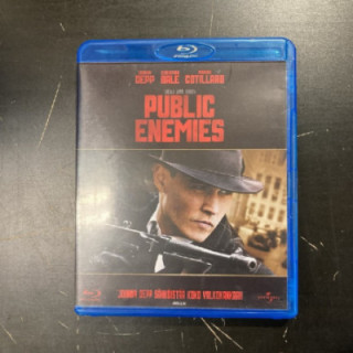 Public Enemies Blu-ray (VG+/M-) -toiminta-