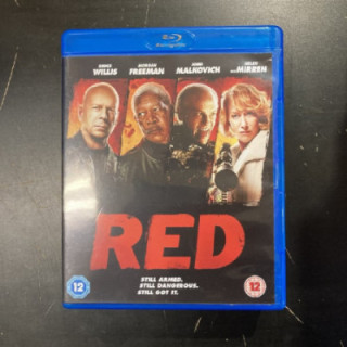 Red Blu-ray (M-/M-) -toiminta/komedia- (ei suomenkielistä tekstitystä)