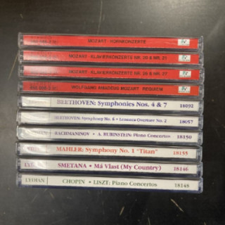 039 CD-paketti 10 kpl -klassinen- (VG+-M-/VG+-M-)