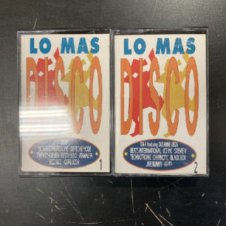 V/A - Lo Mas Disco 2xC-kasetti (VG+/M-)