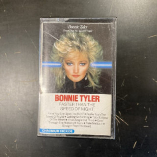 Bonnie Tyler - Faster Than The Speed Of Night C-kasetti (VG+/M-) -pop rock-