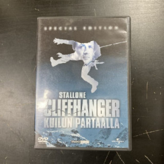 Cliffhanger - kuilun partaalla (special edition) DVD (VG+/M-) -toiminta-