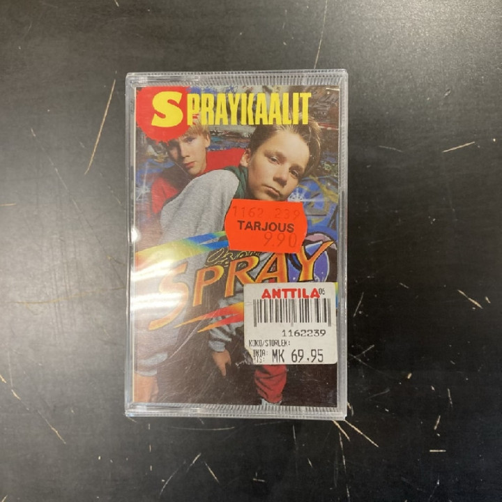 Spraykaalit - Spray C-kasetti (VG+/M-) -hip hop-