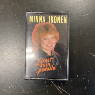 Minna Ikonen - Elkeet kuin pedolla C-kasetti (VG+/M-) -iskelmä-