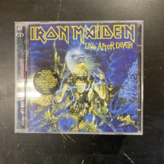Iron Maiden - Live After Death (remastered) 2CD (VG+-M-/M-) -heavy metal-