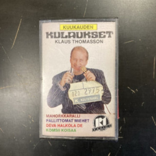 Klaus Thomasson - Kuukauden kulaukset C-kasetti (VG+/M-) -komedia-