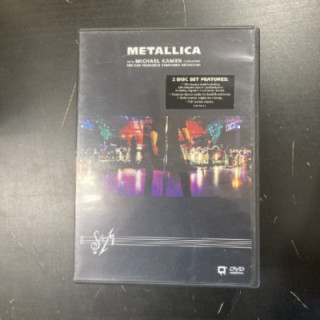 Metallica - S&M 2DVD (VG/VG+) -heavy metal/thrash metal-