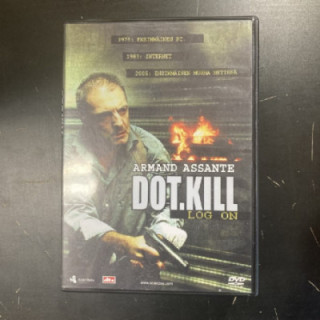 Dot.Kill DVD (VG+/M-) -jännitys/draama-