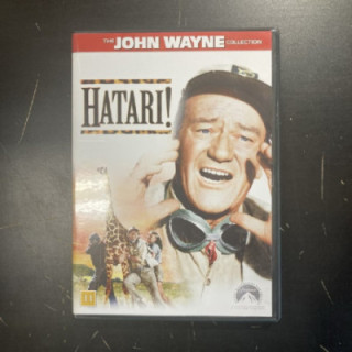 Hatari! DVD (VG+/M-) -seikkailu/komedia-