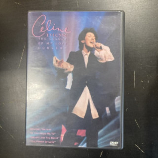 Celine Dion - The Colour Of My Love Concert DVD (VG/M-) -pop-