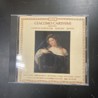 Carissimi - Oratoria CD (VG+/VG+) -klassinen-