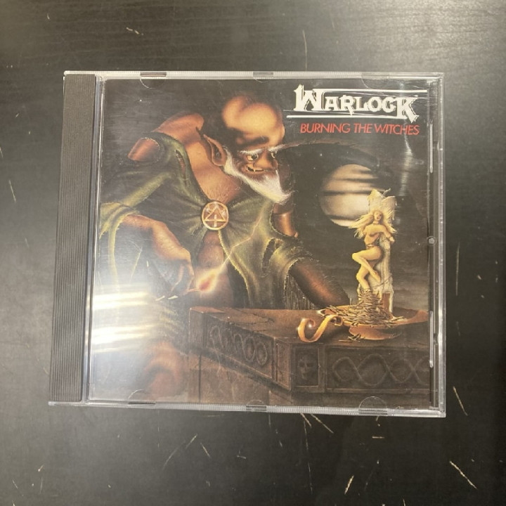 Warlock - Burning The Witches CD (VG+/VG+) -heavy metal-