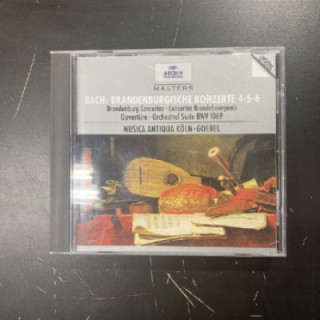 Bach - Brandenburgische Konzerte 4-6 CD (VG+/M-) -klassinen-