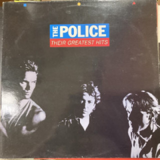 Police - Their Greatest Hits (FIN/1990) LP (VG+/VG+) -new wave-