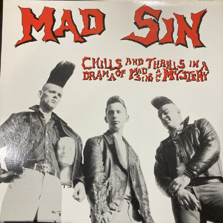 Mad Sin - Chills And Thrills In A Drama Of Mad Sins And Mystery LP (M-/M-) -psychobilly-
