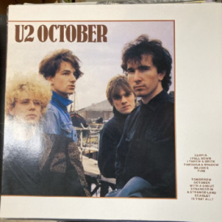 U2 - October (EU/1981) LP (VG+/M-) -pop rock-