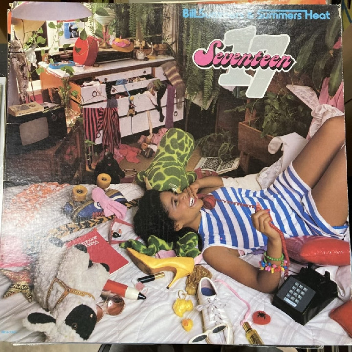 Bill Summers & Summers Heat - Seventeen LP (VG+-M-/VG+) -disco-