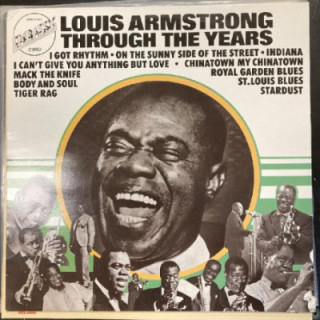 Louis Armstrong - Through The Years LP (VG+-M-/M-) -jazz-