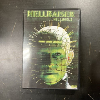 Hellraiser - Hellworld DVD (VG+/M-) -kauhu-