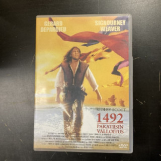1492 - paratiisin valloitus DVD (VG+/M-) -seikkailu/draama-