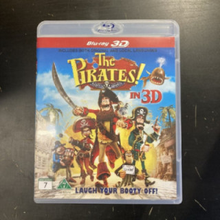 Pirates! Blu-ray 3D (M-/M-) -animaatio-